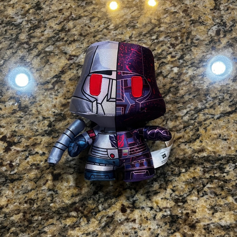 Hasbro 2022  Transformers Megatron‎ YuMe DZNR Series Plush 7.5 Inch Decepticon